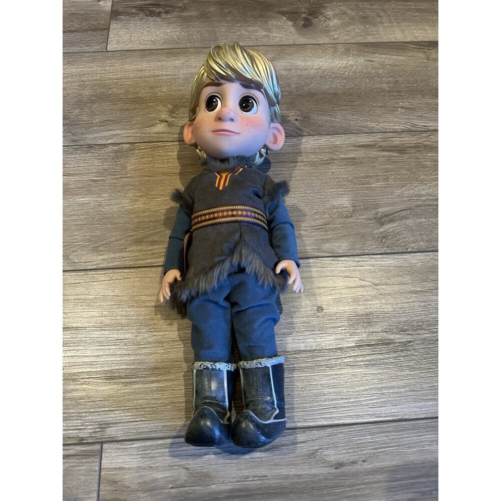 Disney Anna and Elsa Talking Dolls, Kristoff Doll Bundle - used - Picture 7 of 14